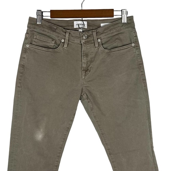 FRAME L'HOMME SLIM TWILL JEANS IN GARAGE GRIME NWOT MEN'S SIZE 30 - Picture 4 of 16